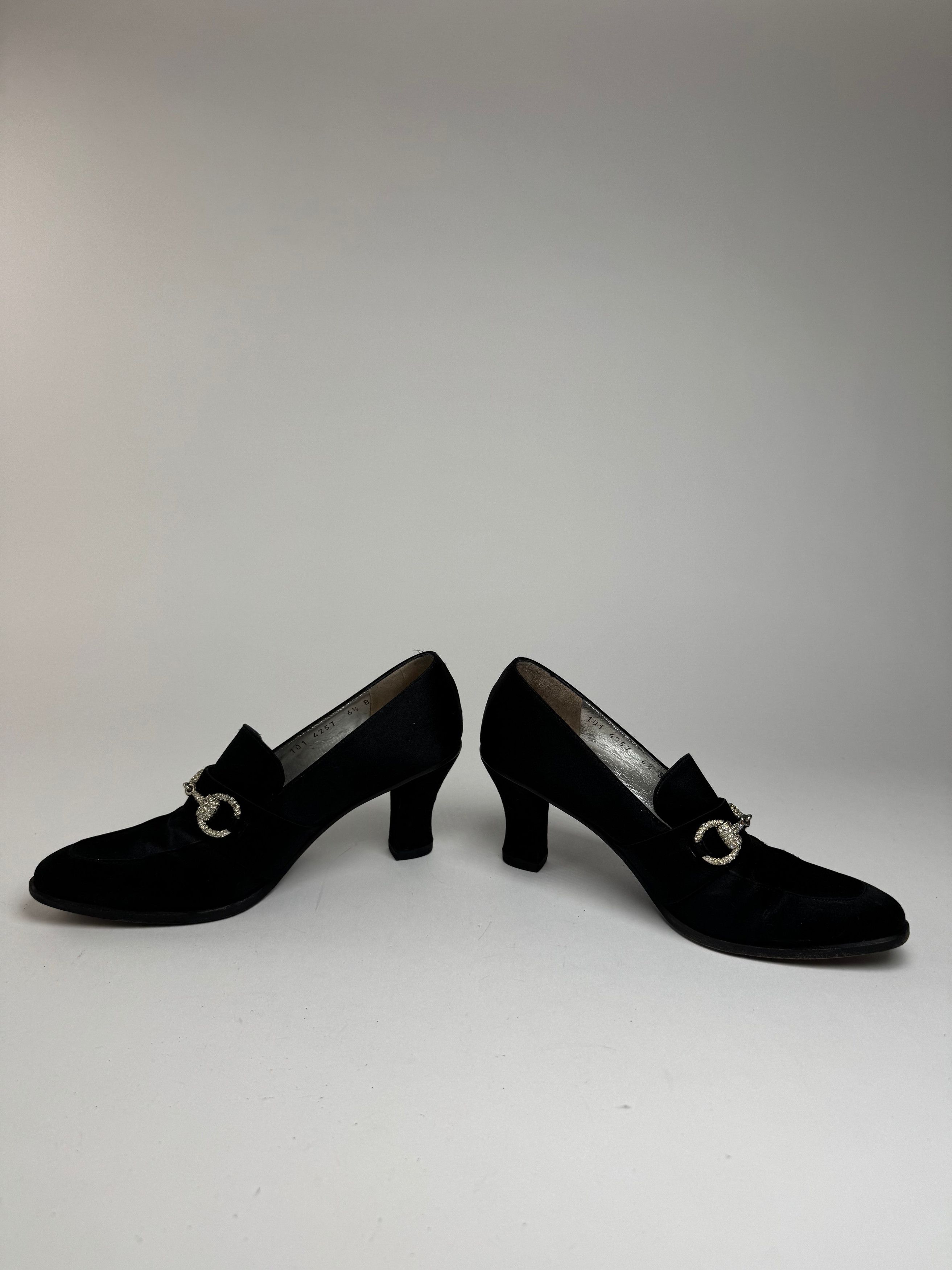 Gucci Vintage Pumps Horsebit Black Size US 6 / IT 36 - 6 Thumbnail
