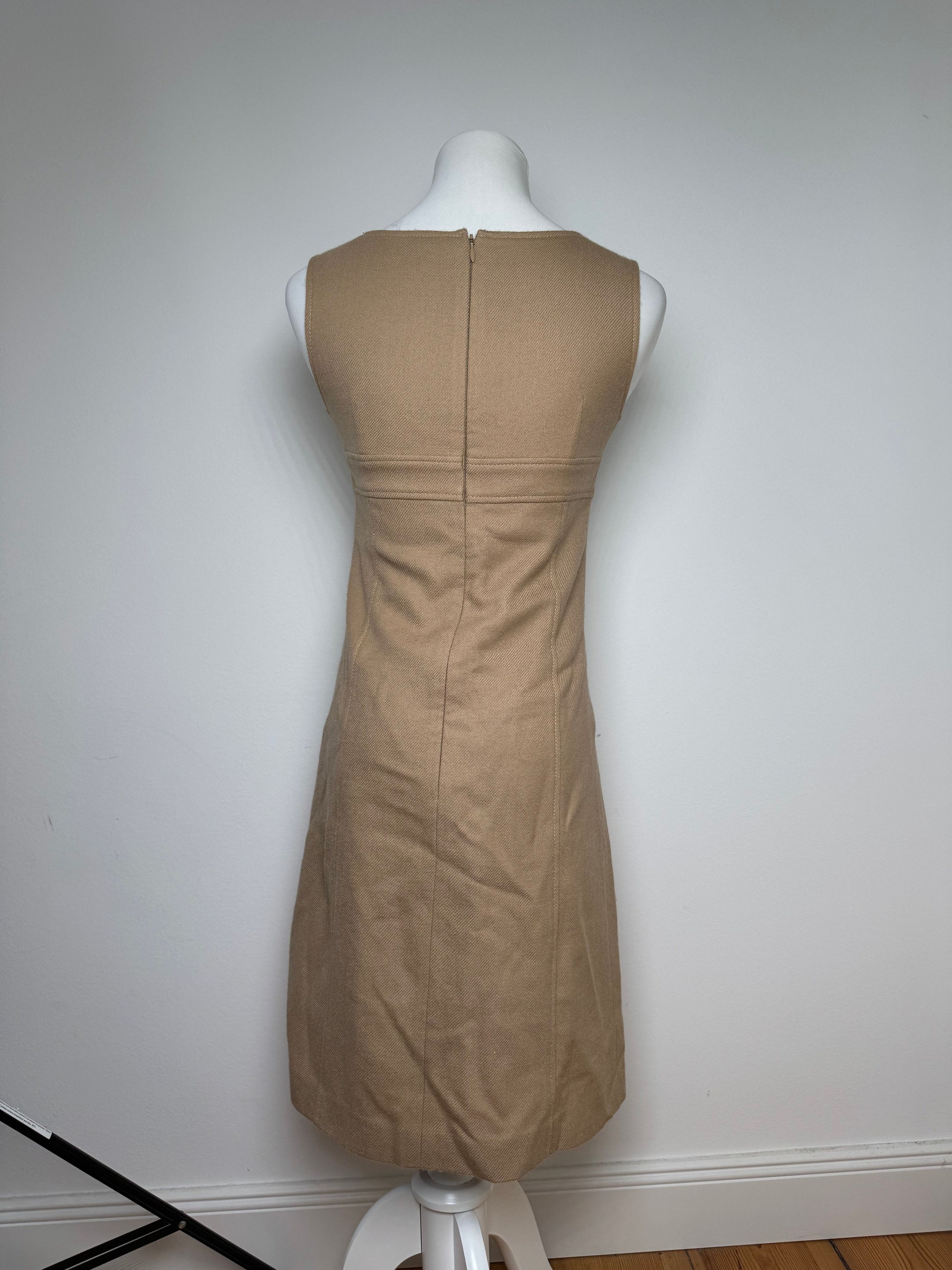 Courreges Vintage Wool Dress 38/M Size M / US 6-8 / IT 42-44 - 2 Thumbnail