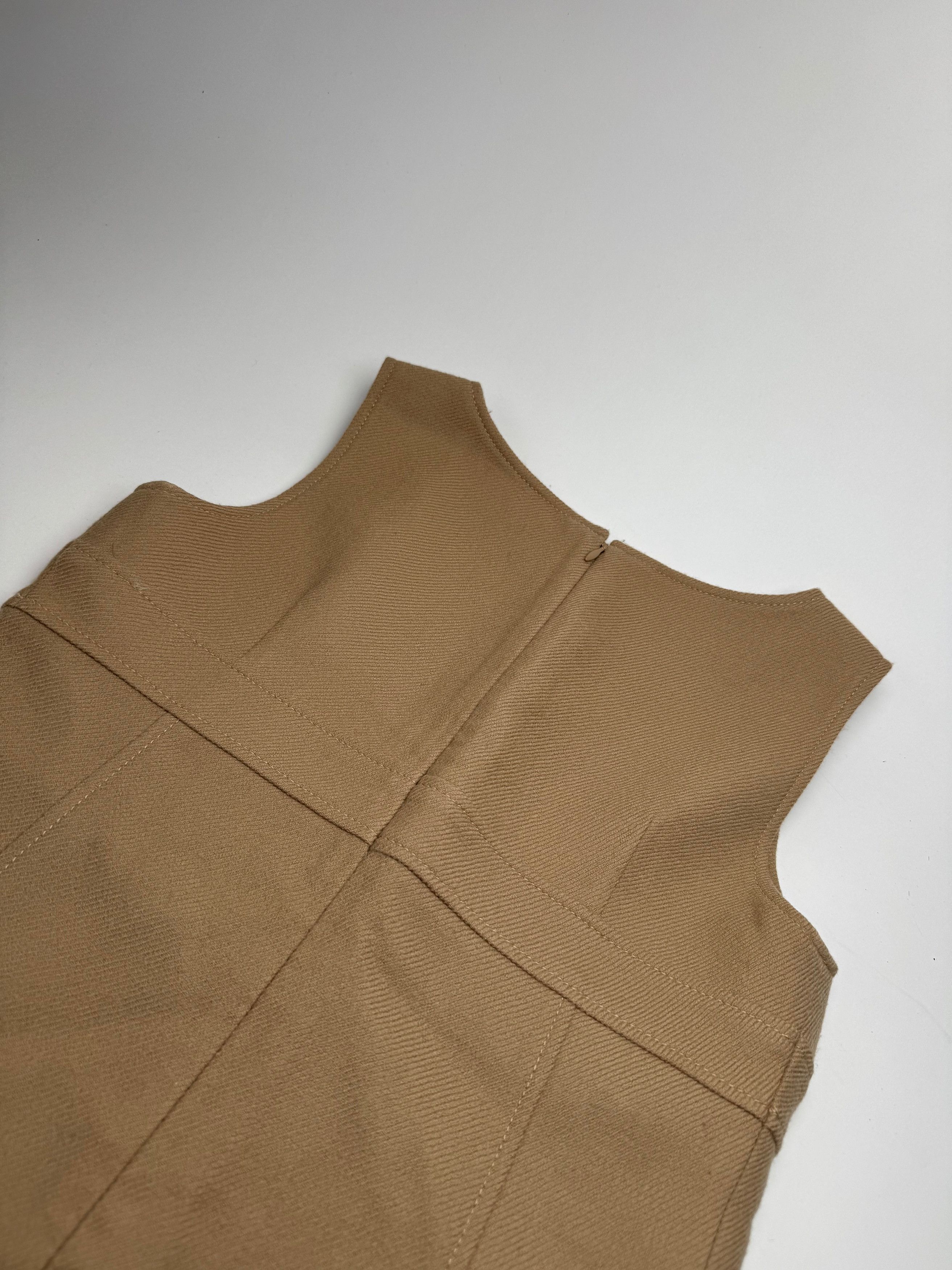 Courreges Vintage Wool Dress 38/M Size M / US 6-8 / IT 42-44 - 5 Thumbnail