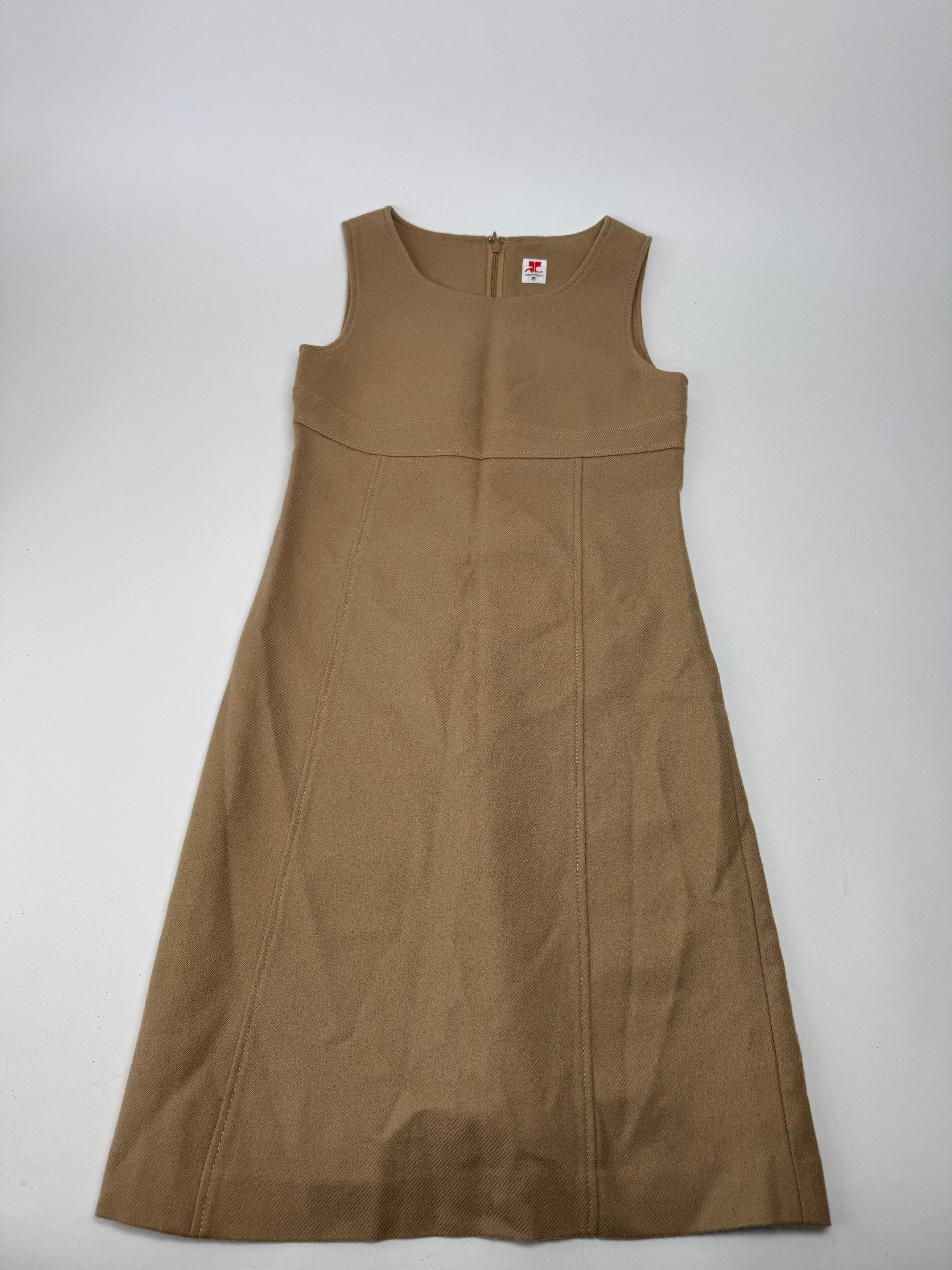 Courreges Vintage Wool Dress 38/M Size M / US 6-8 / IT 42-44 - 14 Thumbnail