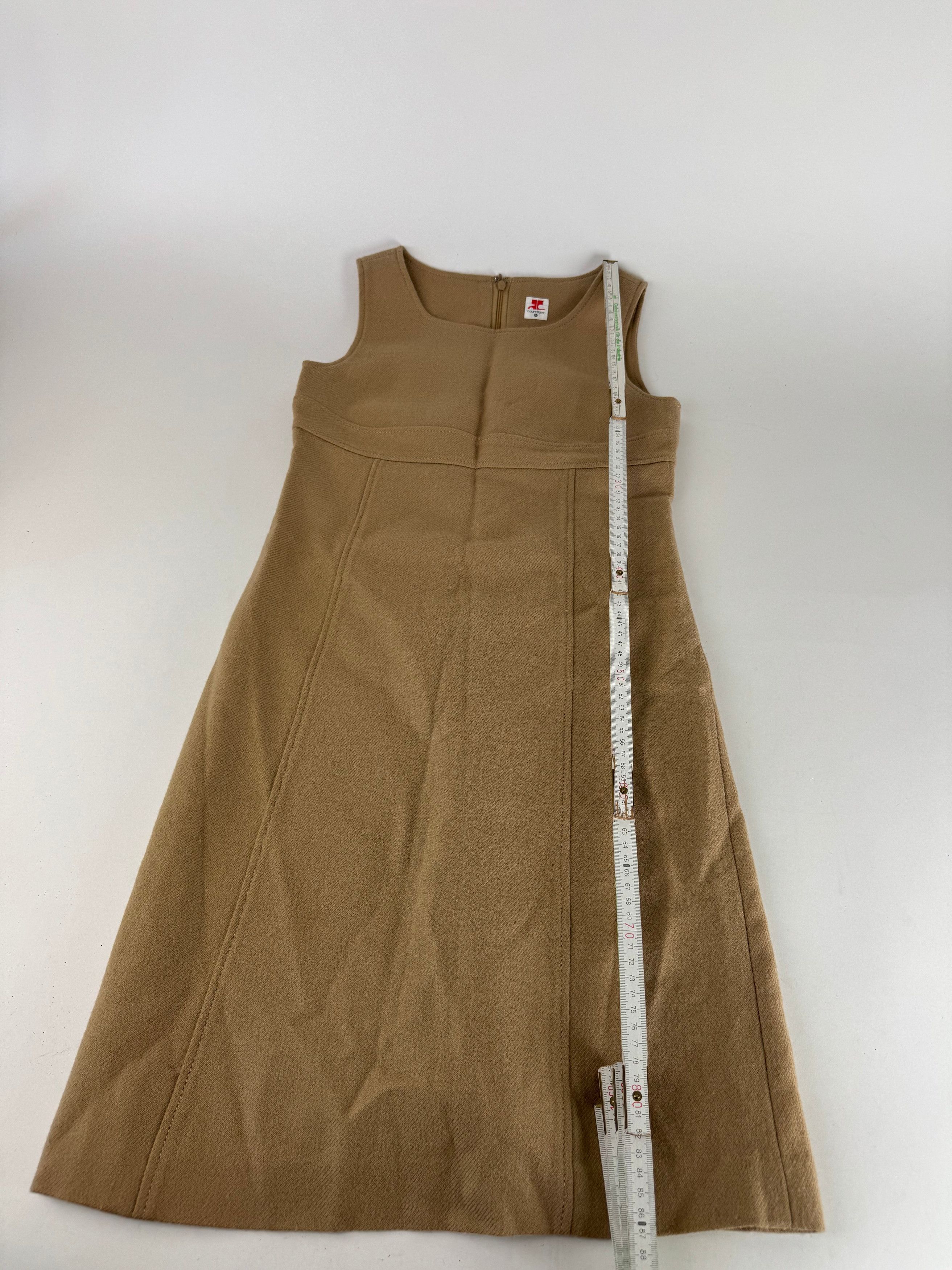 Courreges Vintage Wool Dress 38/M Size M / US 6-8 / IT 42-44 - 9 Thumbnail