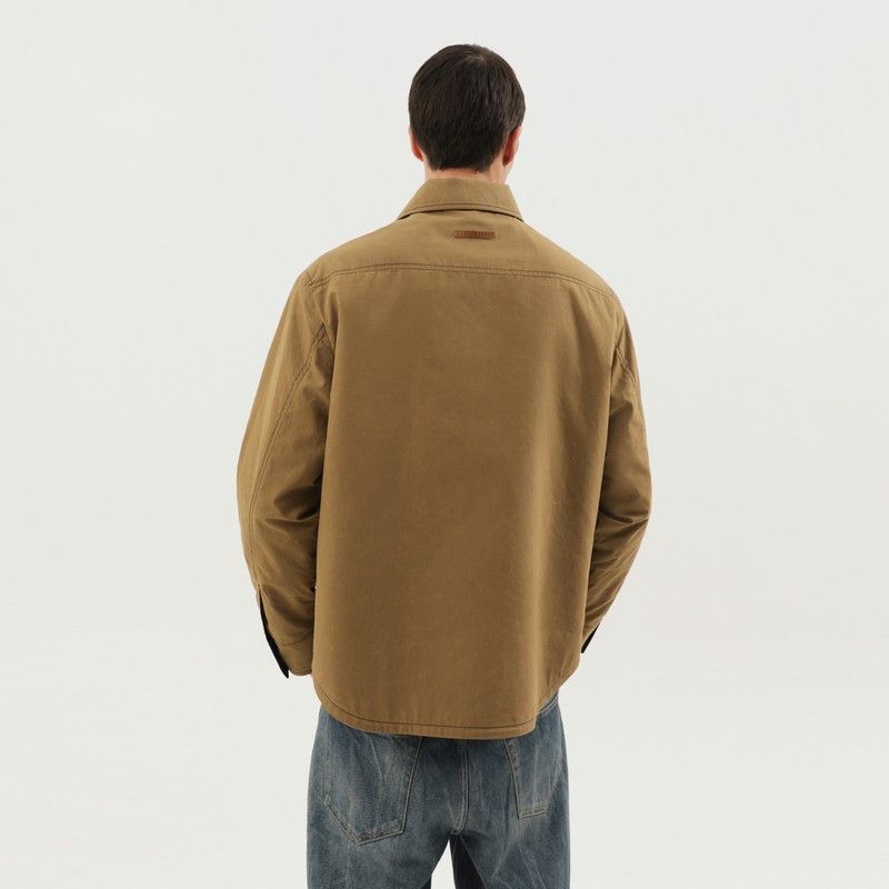 1989 STUDIO 1989 Studio Kaki Shirt-Jacket With Pockets Size US M / EU 48-50 / 2 - 2 Thumbnail