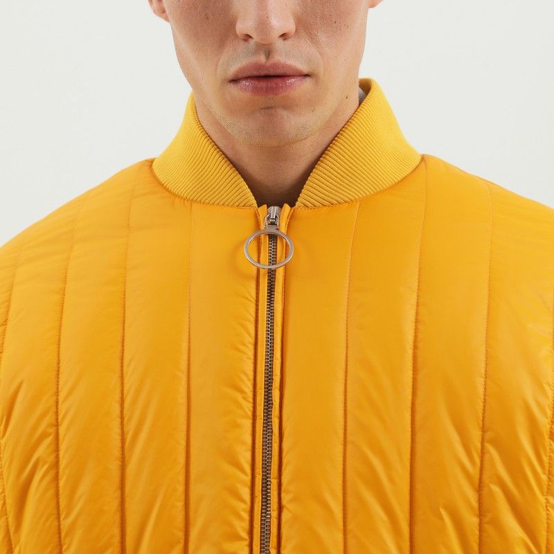 1989 STUDIO 1989 Studio Yellow Quilted Down Jacket Size US L / EU 52-54 / 3 - 2 Thumbnail