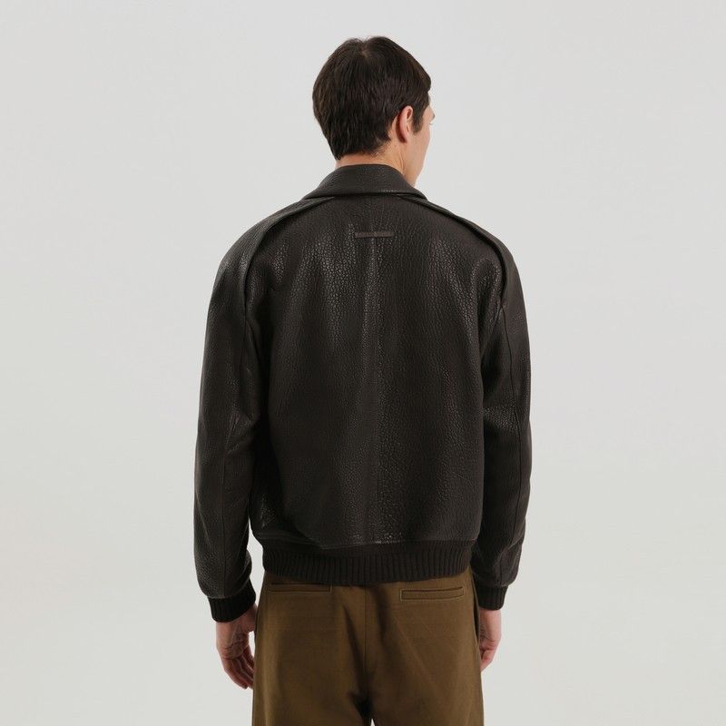 1989 STUDIO 1989 Studio Brown Leather Jacket Size US M / EU 48-50 / 2 - 2 Thumbnail