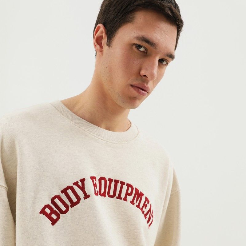 1989 STUDIO 1989 Studio White Body Equipment Crew Neck Sweatshirt Size US S / EU 44-46 / 1 - 2 Thumbnail