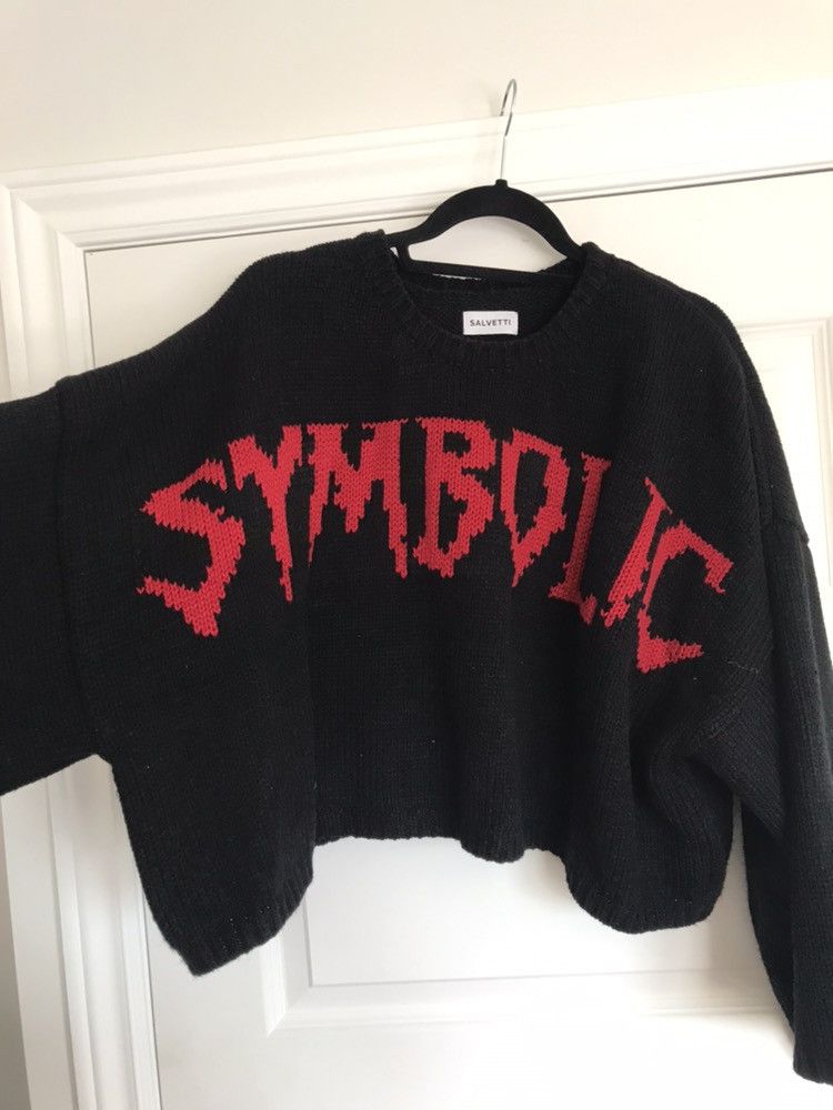 代引き手数料無料 SALVETTI 'SYMBOLIC' JUMPER ニット トップス ...