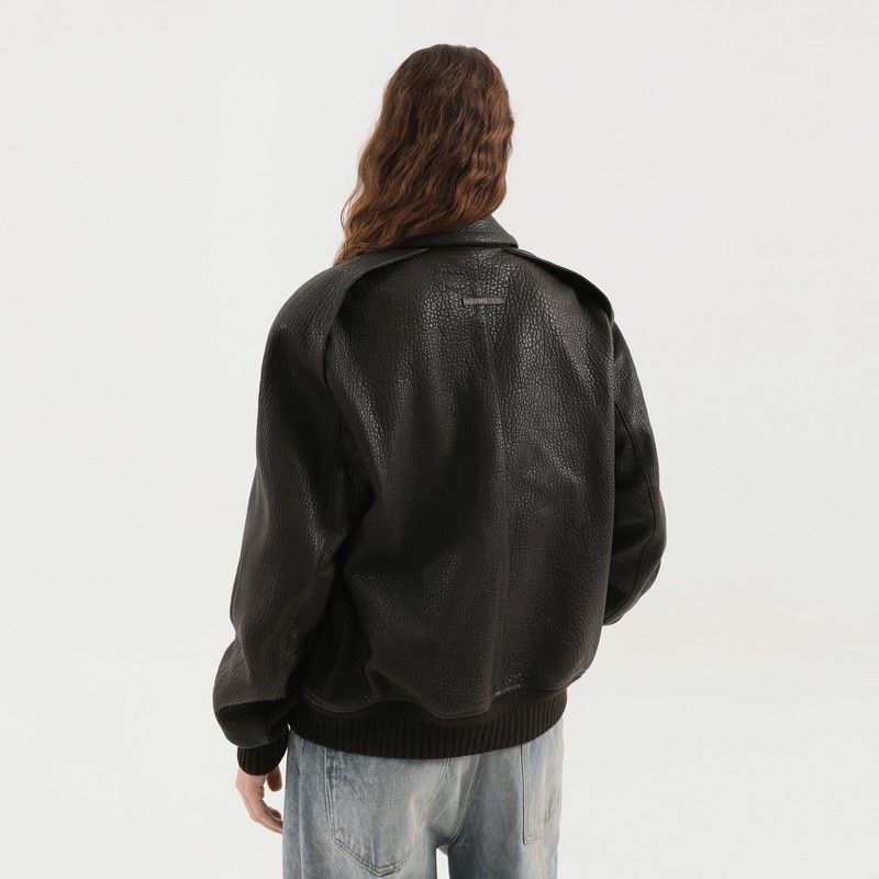 1989 STUDIO 1989 Studio Brown Leather Jacket Size M / US 6-8 / IT 42-44 - 2 Thumbnail