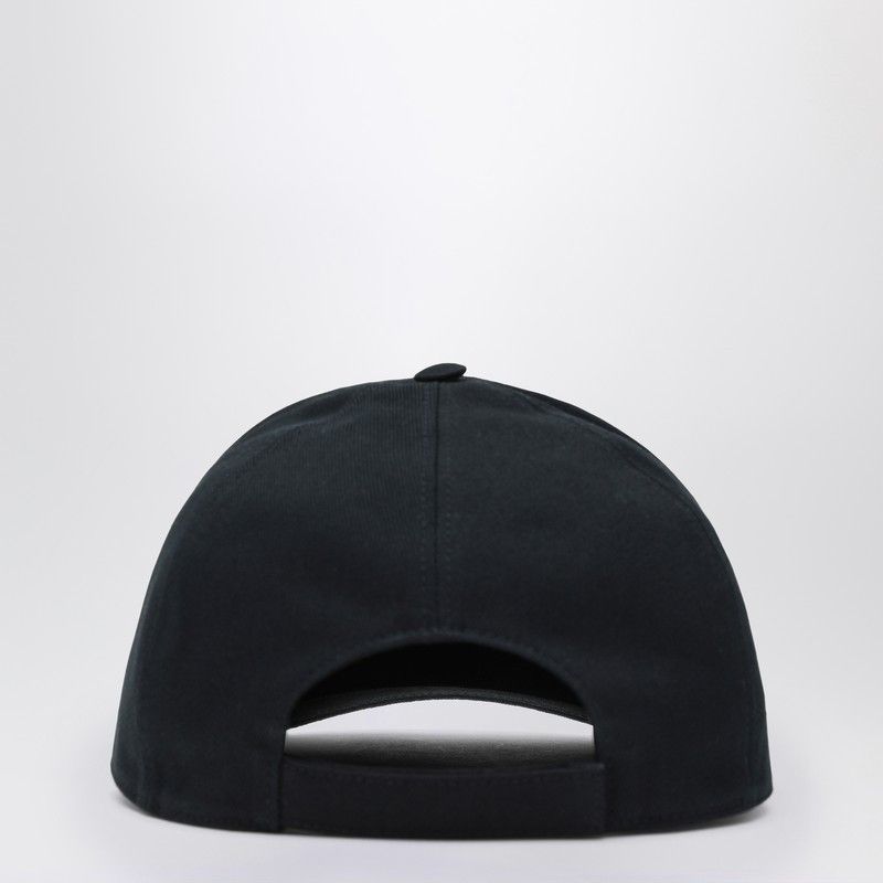 Fendi Fendi Blue Cotton Baseball Cap Size ONE SIZE - 2 Thumbnail