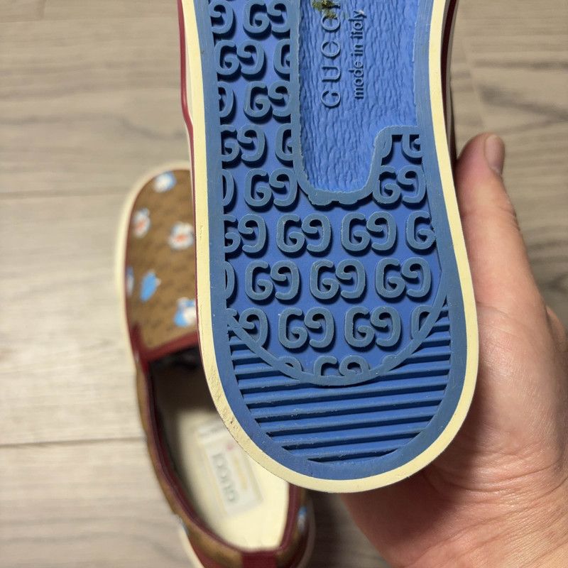 Gucci Gucci Doraemon x Supreme Fashion Slip-On Sneakers 0079 Size US 8 / EU 41 - 7 Thumbnail