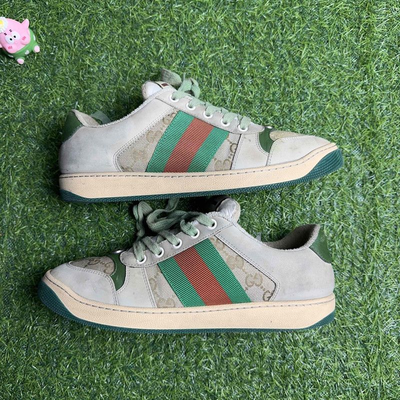 Gucci Gucci Screener Vintage Sneakers for Men 0079 Size US 7.5 / EU 40-41 - 6 Thumbnail