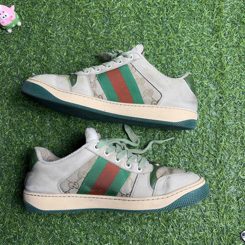 Gucci Gucci Screener Vintage Sneakers for Men 0079 Size US 7.5 / EU 40-41 - 7 Thumbnail