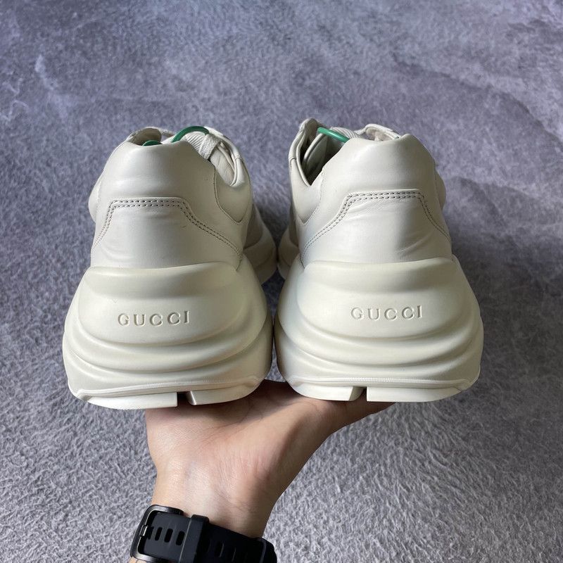 Gucci Gucci Rhyton Logo Low-Top Dad Sneakers 0079 Size US 10.5 / EU 43-44 - 3 Thumbnail
