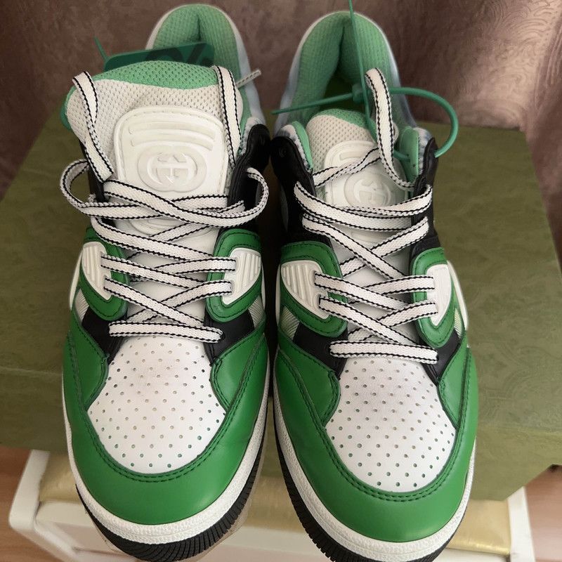 Gucci Gucci Basket Fabric Low-Top Fashion Sneakers 0079 Size US 8.5 / EU 41-42 - 15 Thumbnail