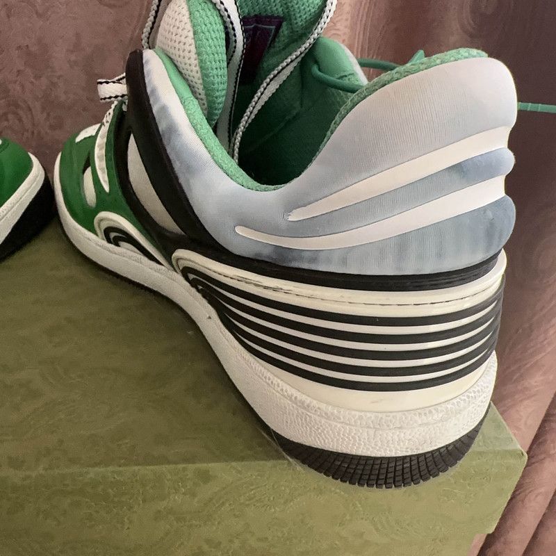 Gucci Gucci Basket Fabric Low-Top Fashion Sneakers 0079 Size US 8.5 / EU 41-42 - 18 Thumbnail