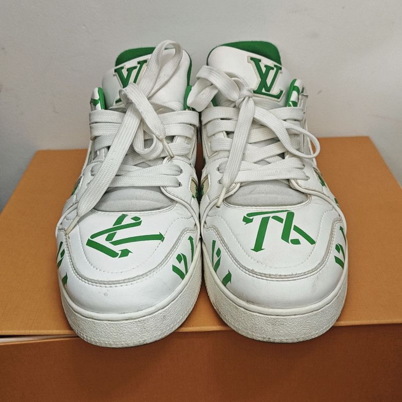 Louis Vuitton Louis Vuitton Trainer Low Top Fashion Sneakers 0079 Size US 8 / EU 41 - 2 Thumbnail