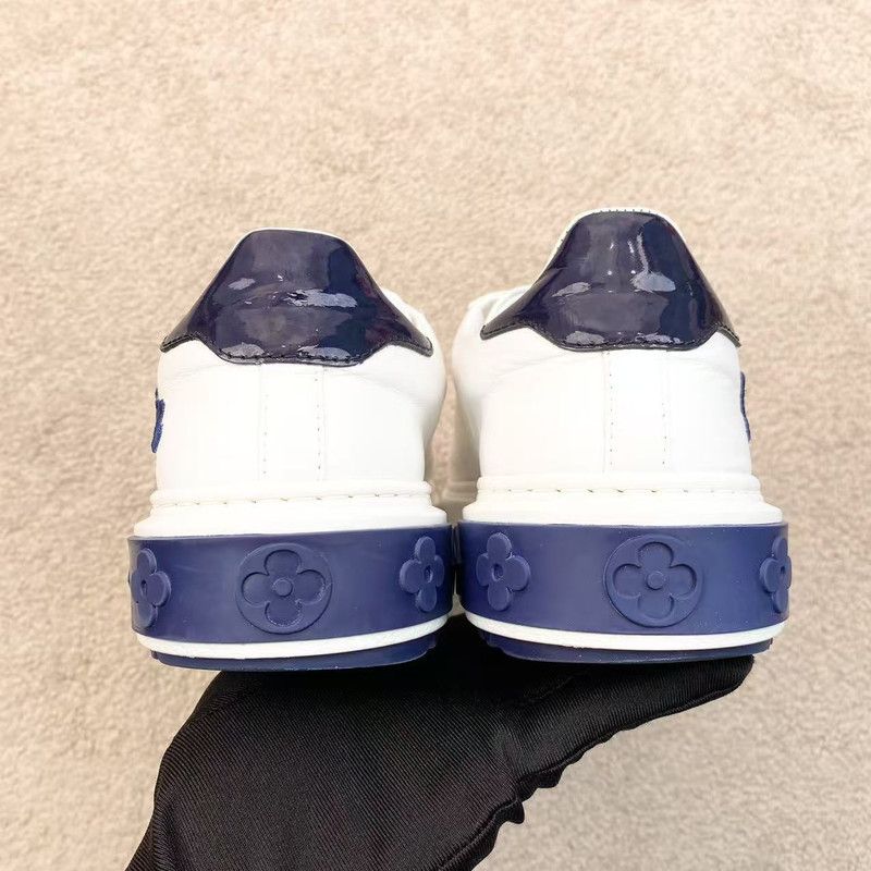 Louis Vuitton Louis Vuitton Embroidered Logo Sneakers for All 0079 Size US 6.5 / EU 39-40 - 3 Thumbnail