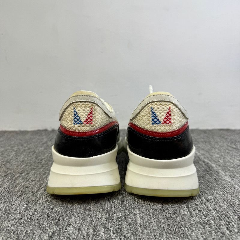 Louis Vuitton Louis Vuitton Color Blocked Lace-Up Sneakers 0079 Size US 7.5 / EU 40-41 - 3 Thumbnail