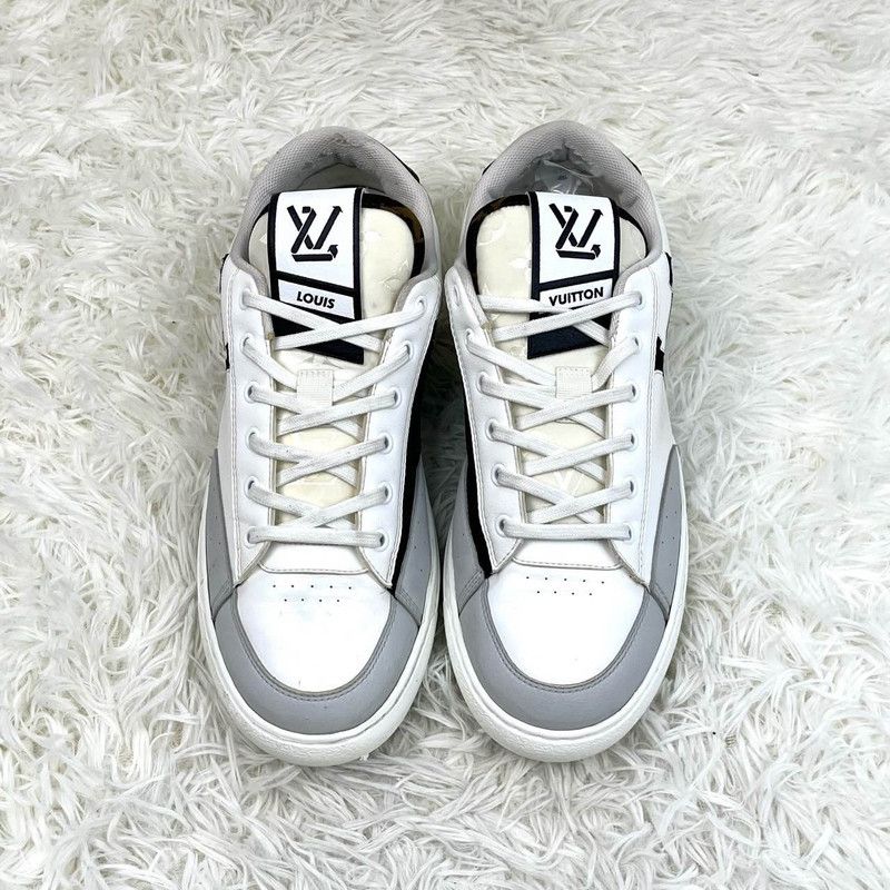 Louis Vuitton Louis Vuitton Charlie Leather Low-Top Sneakers 0079 Size US 9 / EU 42 - 2 Thumbnail