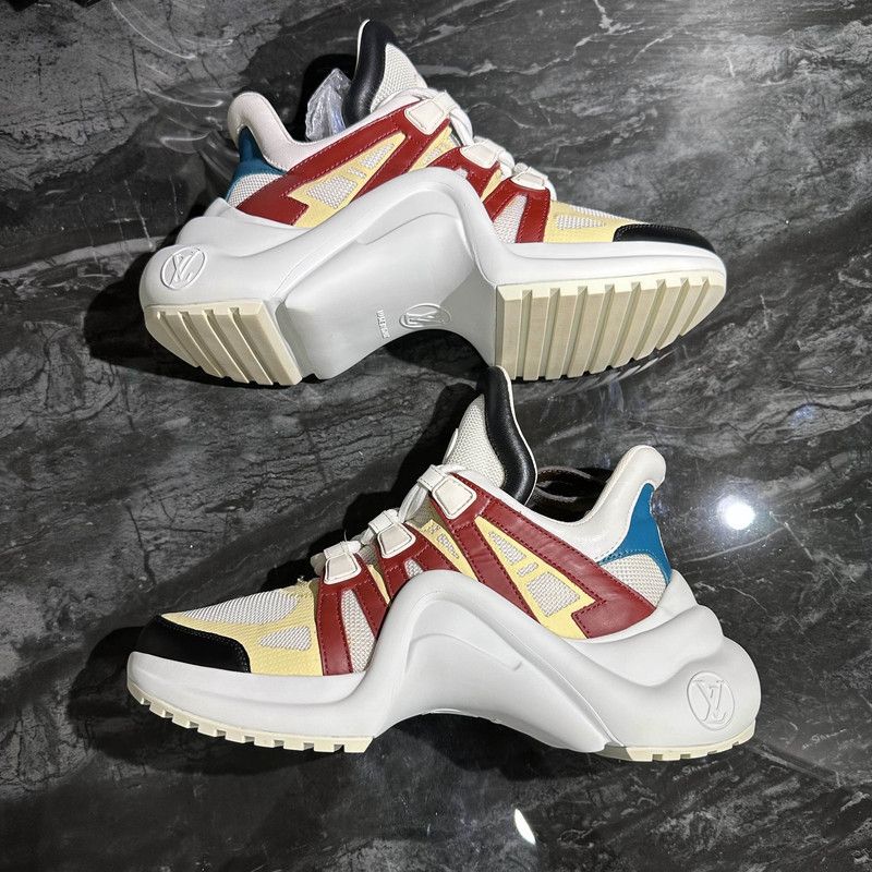 Louis Vuitton Louis Vuitton Stylish Low-Top Casual Sneakers 0079 Size US 5.5 / EU 38 - 6 Thumbnail