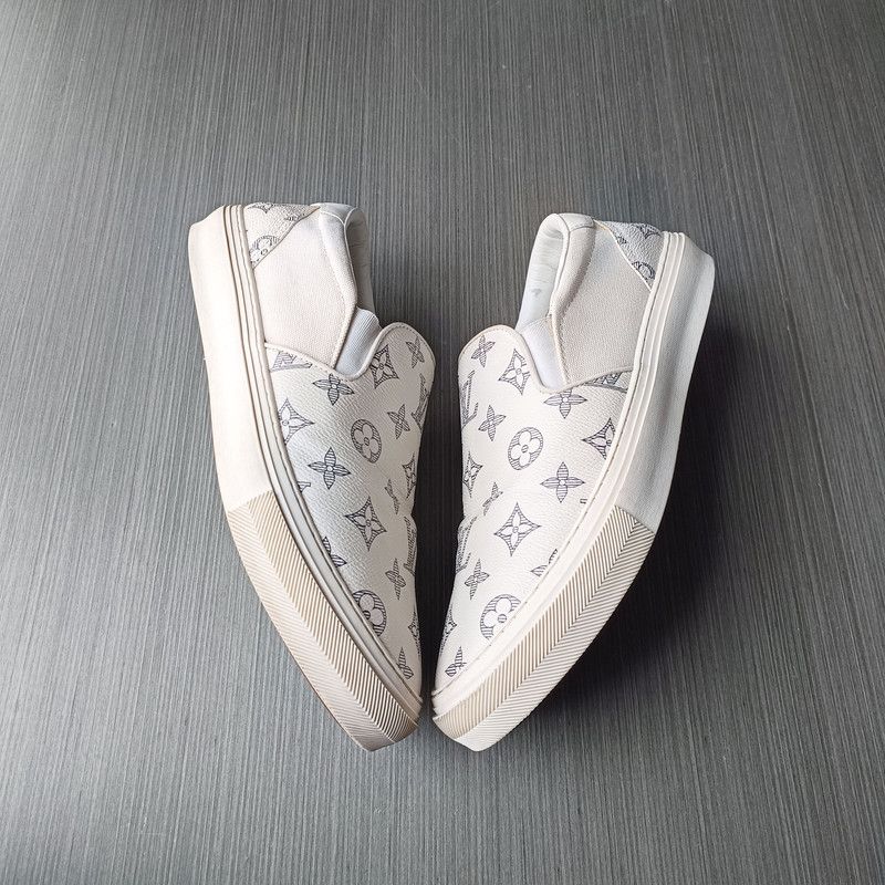 Louis Vuitton Louis Vuitton Trocadero Sneakers in White 0079 Size US 9.5 / EU 42-43 - 8 Thumbnail