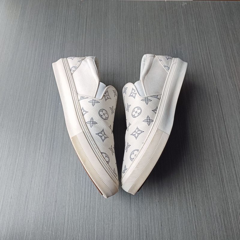 Louis Vuitton Louis Vuitton Trocadero Sneakers in White 0079 Size US 9.5 / EU 42-43 - 7 Thumbnail