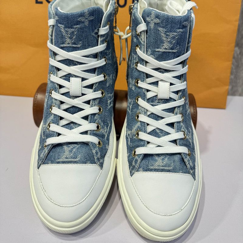Louis Vuitton Louis Vuitton Stellar Blue Casual Sneakers 0079 Size US 6.5 / EU 39-40 - 2 Thumbnail