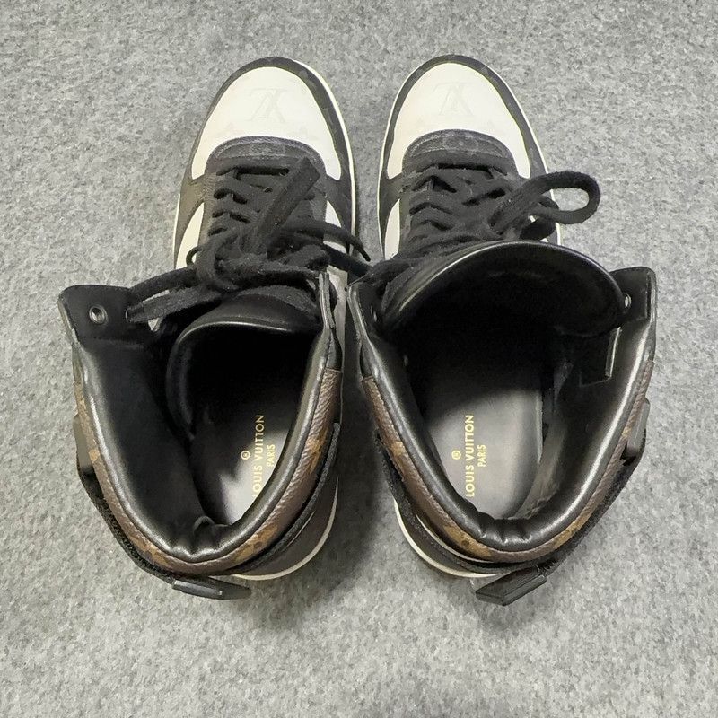 Louis Vuitton Louis Vuitton Rivoli High-Top Fashion Sneakers 0079 Size US 10.5 / EU 43-44 - 7 Thumbnail