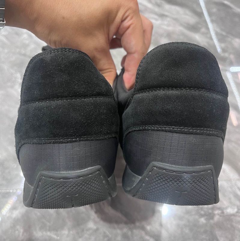 Louis Vuitton Louis Vuitton Black Sports Flats for Men 0079 Size US 10.5 / EU 43-44 - 3 Thumbnail