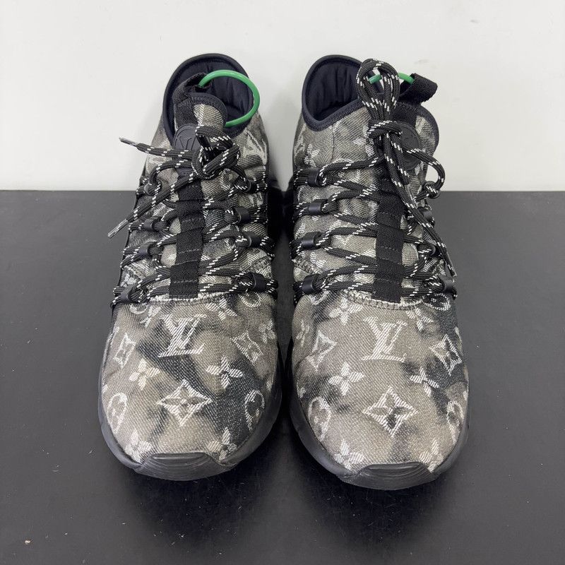 Louis Vuitton Louis Vuitton Fastlane Dye Black Athletic Shoes 0079 Size US 8 / EU 41 - 2 Thumbnail