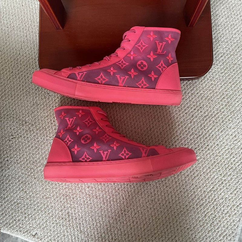 Louis Vuitton Louis Vuitton Tattoo Embroidered Fashion Sneakers 0079 Size US 10.5 / EU 43-44 - 7 Thumbnail