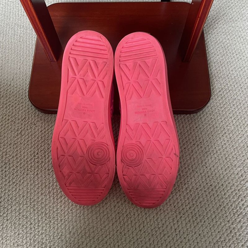 Louis Vuitton Louis Vuitton Tattoo Embroidered Fashion Sneakers 0079 Size US 10.5 / EU 43-44 - 4 Thumbnail