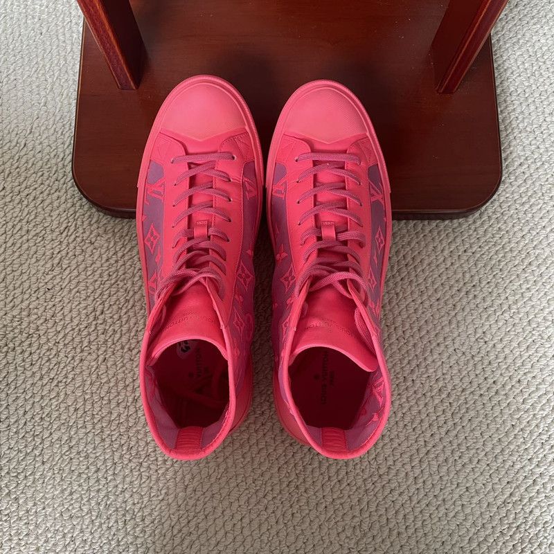 Louis Vuitton Louis Vuitton Tattoo Embroidered Fashion Sneakers 0079 Size US 10.5 / EU 43-44 - 6 Thumbnail