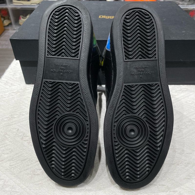Louis Vuitton Louis Vuitton Rivoli High-Top Fashion Sneakers for Men 0079 Size US 6.5 / EU 39-40 - 4 Thumbnail