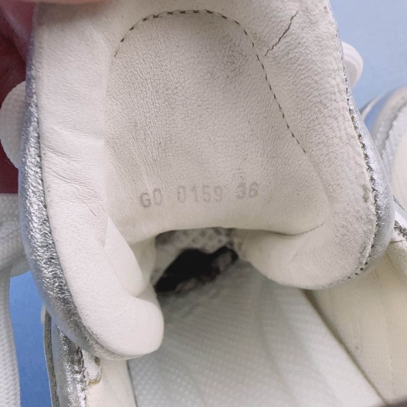Louis Vuitton Louis Vuitton Silver Casual Sneakers 0079 Size US 5.5 / EU 38 - 5 Thumbnail