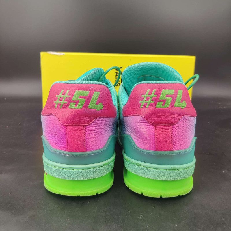 Louis Vuitton Louis Vuitton Trainer Low Top Fashion Sneakers 0079 Size US 8 / EU 41 - 3 Thumbnail