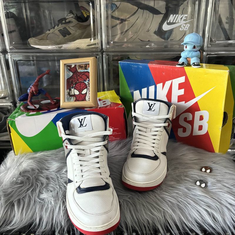 Louis Vuitton Louis Vuitton Rivoli Fashion High-Top Sneakers 0079 Size US 8.5 / EU 41-42 - 7 Thumbnail