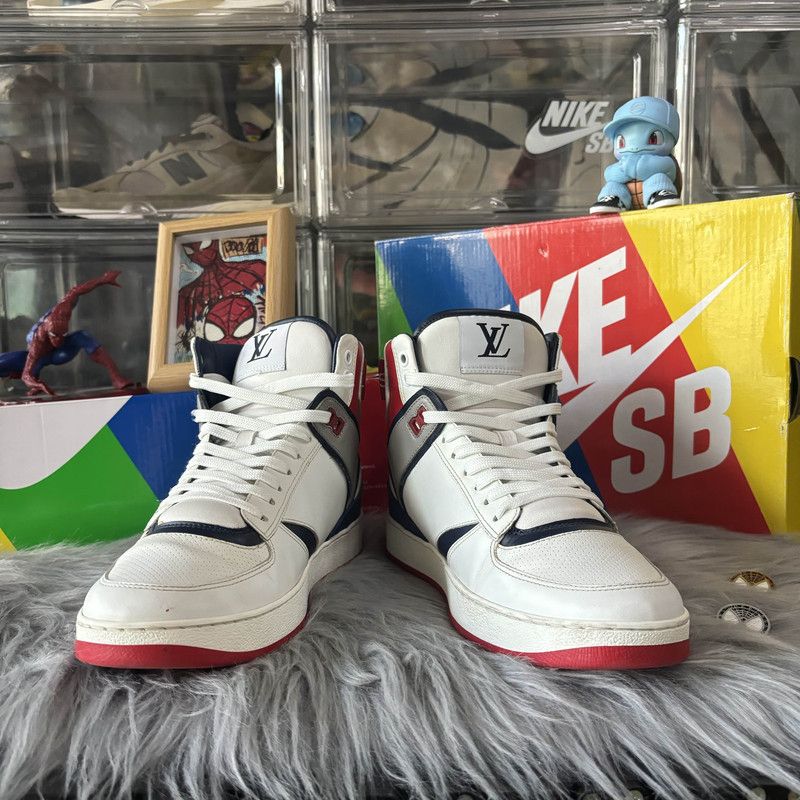 Louis Vuitton Louis Vuitton Rivoli Fashion High-Top Sneakers 0079 Size US 8.5 / EU 41-42 - 2 Thumbnail