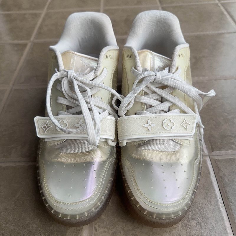 Louis Vuitton Louis Vuitton Trainer Transparent Logo Fashion Sneakers 0079 Size US 8.5 / EU 41-42 - 2 Thumbnail