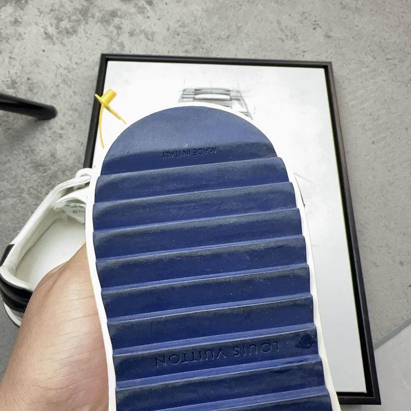 Louis Vuitton Louis Vuitton White Casual Sneakers 0079 Size US 5.5 / EU 38 - 7 Thumbnail