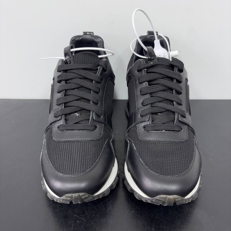 Louis Vuitton Louis Vuitton Black Casual Sport Sneakers 0079 Size US 5.5 / EU 38 - 2 Thumbnail