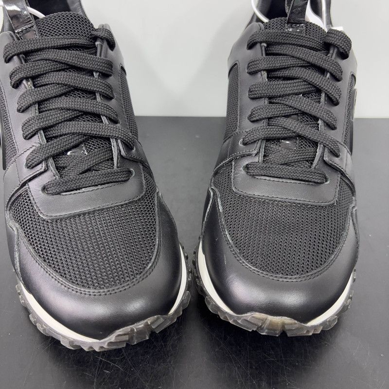 Louis Vuitton Louis Vuitton Black Casual Sport Sneakers 0079 Size US 5.5 / EU 38 - 14 Thumbnail