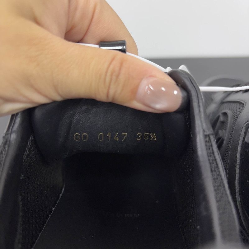 Louis Vuitton Louis Vuitton Black Casual Sport Sneakers 0079 Size US 5.5 / EU 38 - 5 Thumbnail