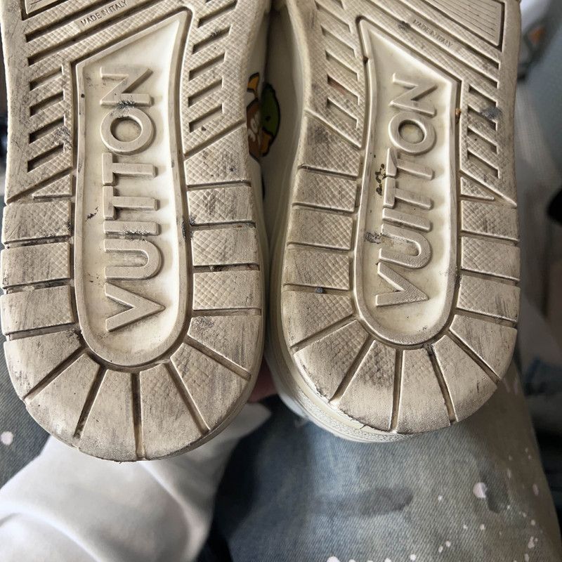 Louis Vuitton Nigo x Louis Vuitton Trendy Low-Top Sneakers 0079 Size US 8.5 / EU 41-42 - 6 Thumbnail