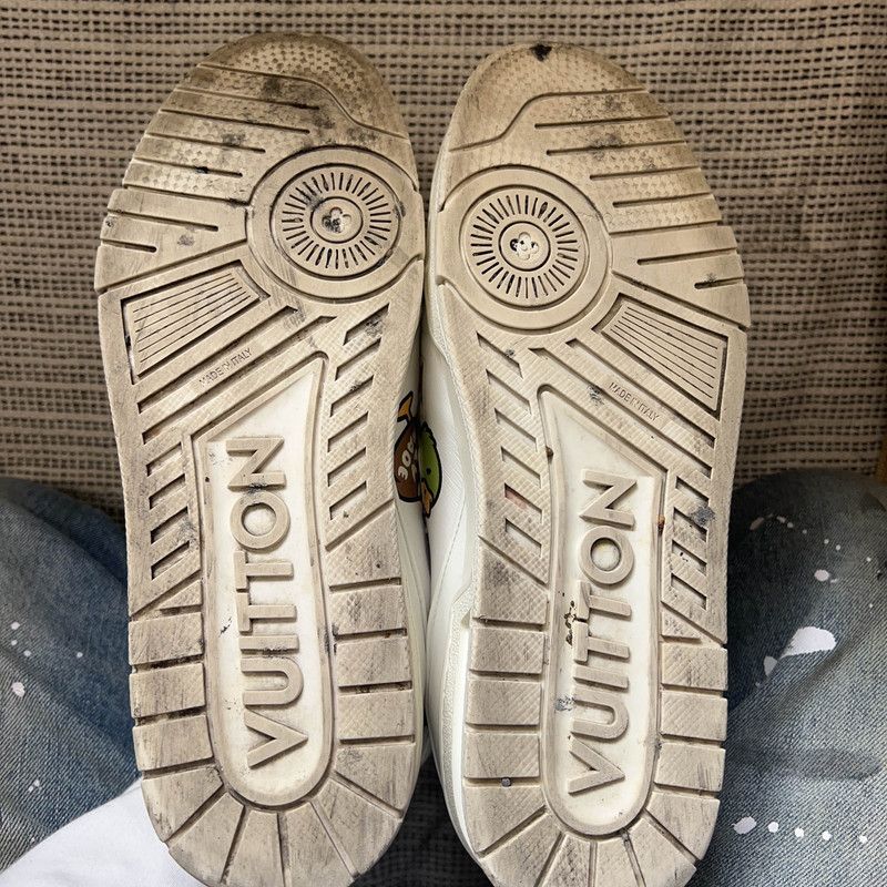 Louis Vuitton Nigo x Louis Vuitton Trendy Low-Top Sneakers 0079 Size US 8.5 / EU 41-42 - 4 Thumbnail