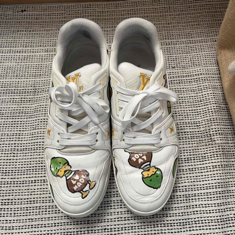 Louis Vuitton Nigo x Louis Vuitton Trendy Low-Top Sneakers 0079 Size US 8.5 / EU 41-42 - 2 Thumbnail