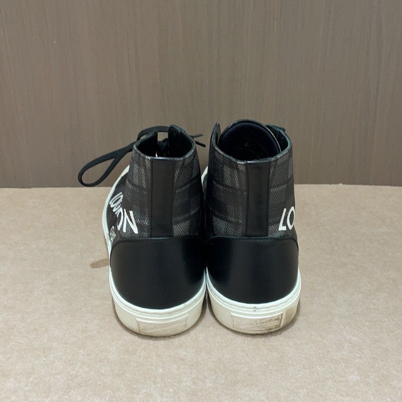 Louis Vuitton Louis Vuitton Tattoo High-Top Fashion Sneakers 0079 Size US 8 / EU 41 - 3 Thumbnail