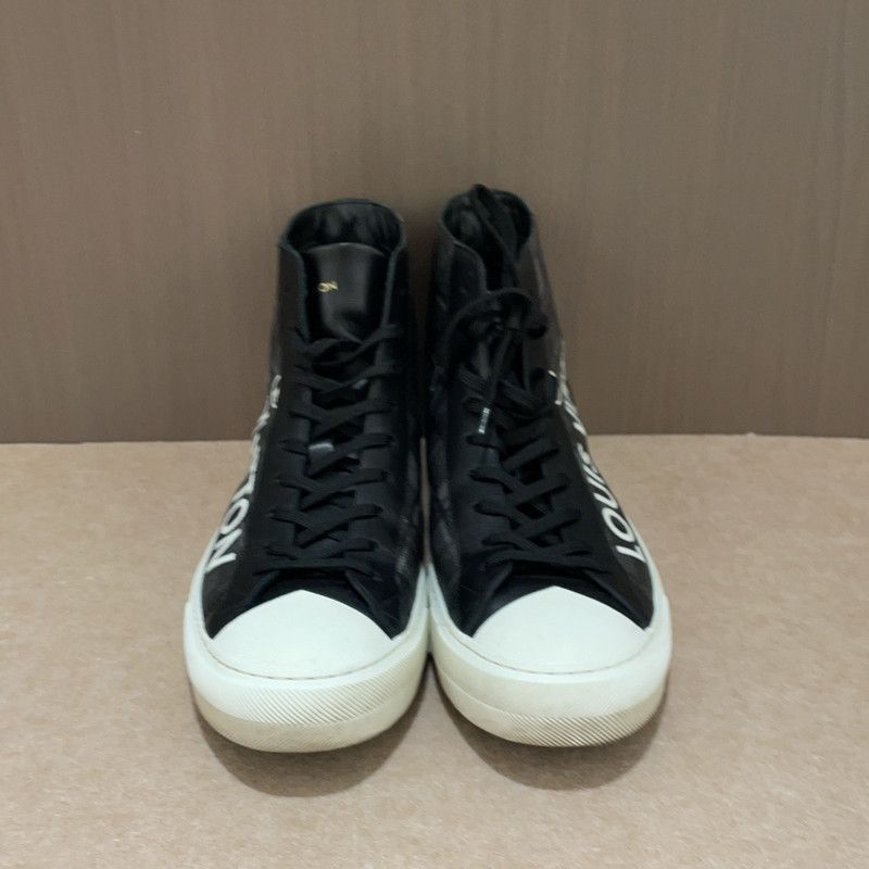 Louis Vuitton Louis Vuitton Tattoo High-Top Fashion Sneakers 0079 Size US 8 / EU 41 - 2 Thumbnail