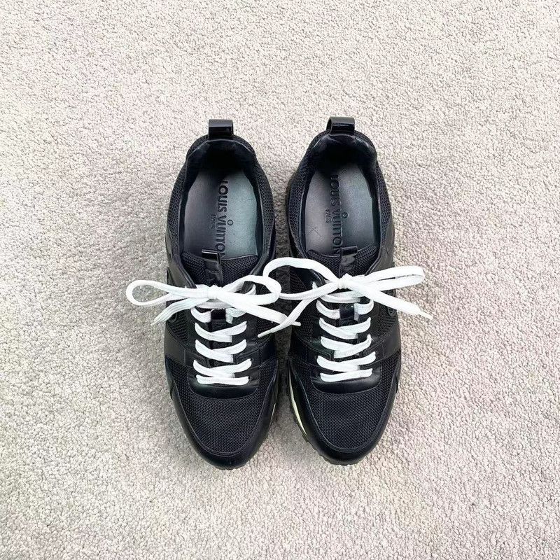 Louis Vuitton Louis Vuitton Black Casual Sport Sneakers 0079 Size US 5.5 / EU 38 - 6 Thumbnail