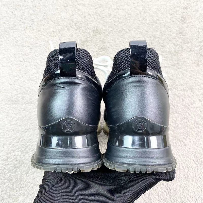 Louis Vuitton Louis Vuitton Black Casual Sport Sneakers 0079 Size US 5.5 / EU 38 - 3 Thumbnail