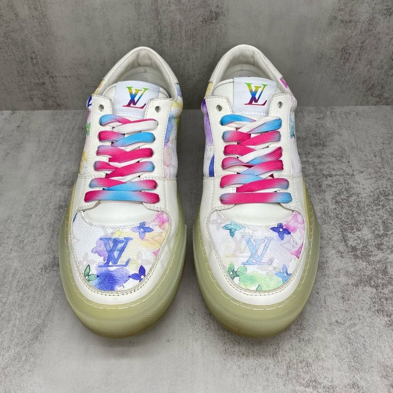 Louis Vuitton Louis Vuitton Colorful Casual Fashion Sneakers 0079 Size US 8.5 / EU 41-42 - 2 Thumbnail